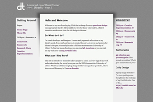 View IMD Learning Log